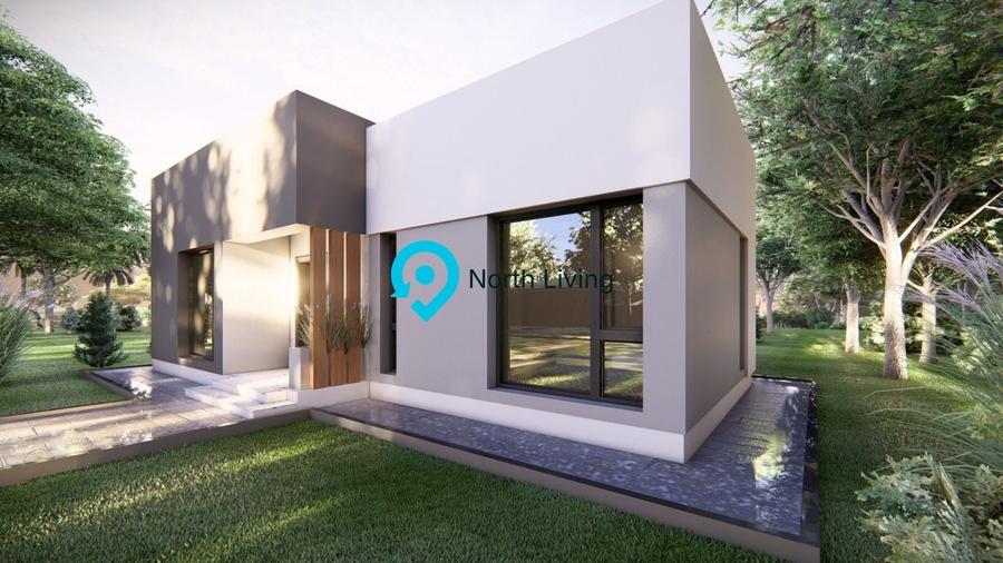 Casă modernă la roșu– Domnești, 500 mp teren - 2