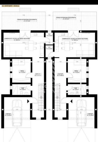Duplex modern,4 camere2,bai,carport Giarmata - 3