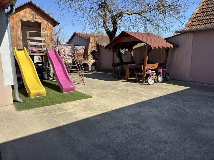 Casa de vanzare cu teren generos si hala metalica - 8