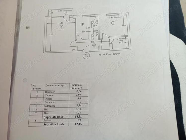 Inchiriez apartament 2 camere - 7