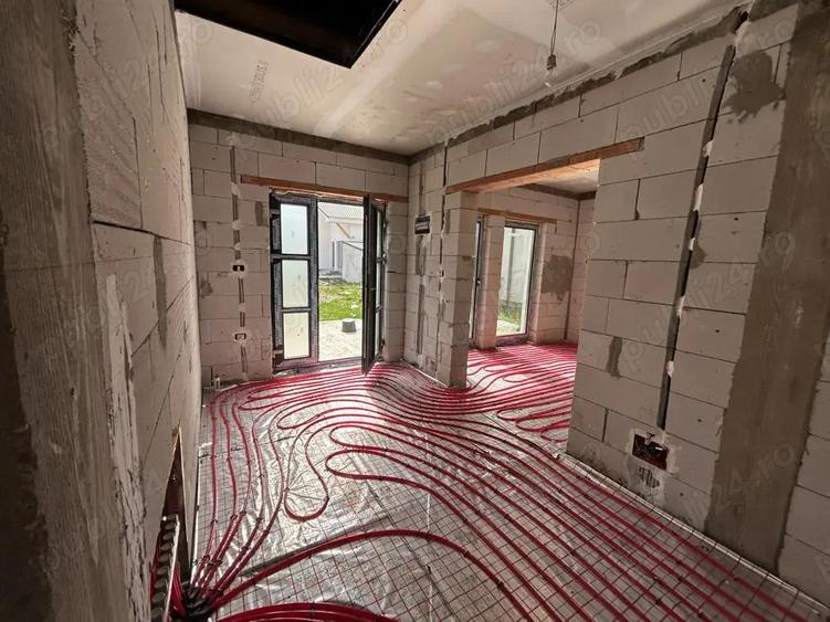 Vand vila noua la nivel,Fantanele,jud.Arad,st.300 mp,la gri - 8