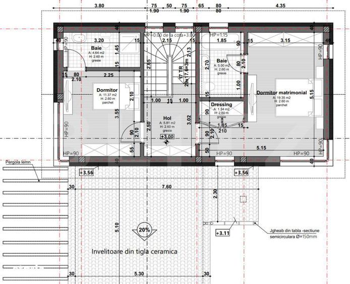 Casa moderna si luminoasa, cu spatii vitrate generoase, 610mp teren, 1 - 8