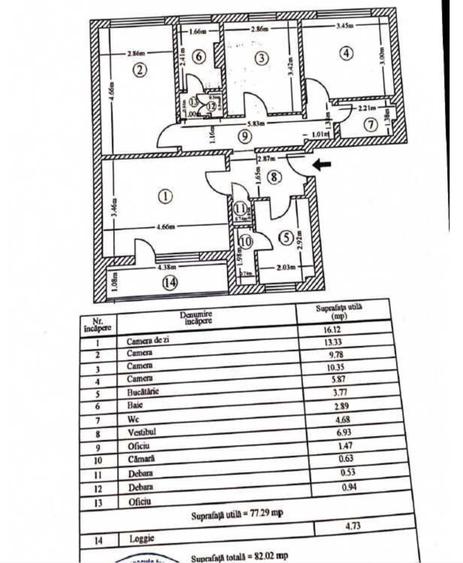 Vanzare apartament 4 camere Nicolae Grigorescu - 1