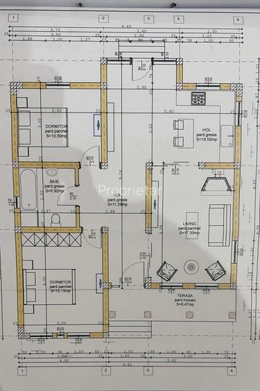 Casa de vanzare Vanatori-Crang P+M constructie 200 mp an 2017 curte 400 mp, complet mobilata si utilata, libera locuibila imediat