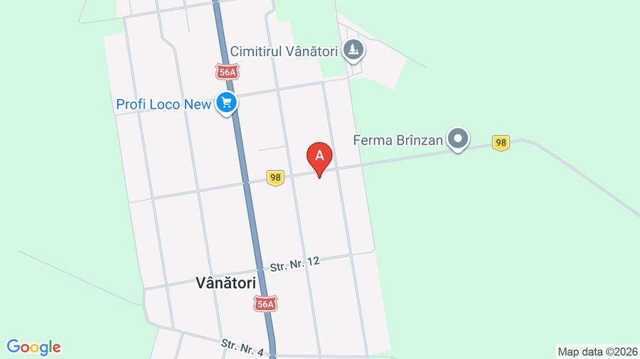 Casă individuală cu 4 camere cu Teren 1700 Mp în Vânători