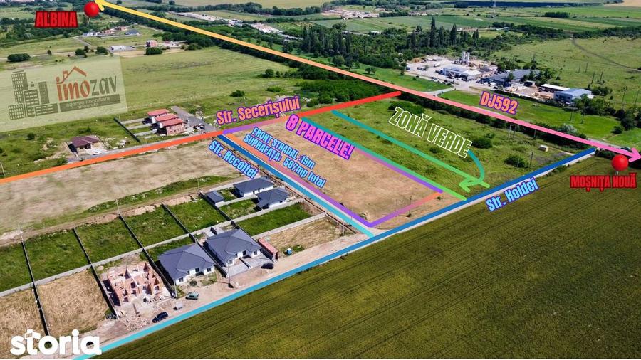 8 Parcele de teren de vanzare Strada Recoltei (5 vandute - 3 ramase) - 2