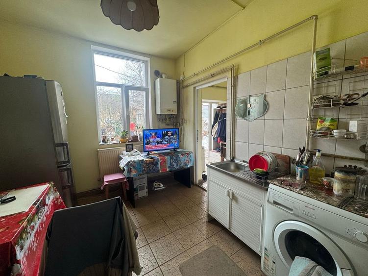 Apartament 1 camera decomnadat, 40mp la casa, curte comuna+pod-Central - 5