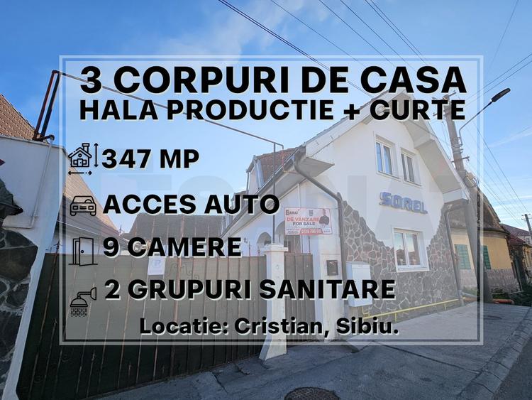 3 Corpuri noi casa, Hala Productie, Curte, Acces auto, Cristian |VIDEO - 1