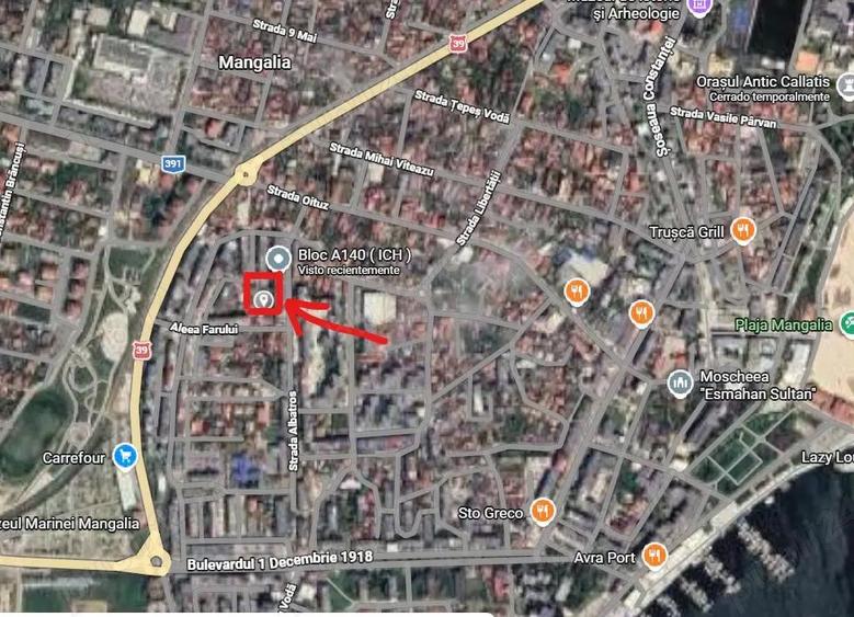 Teren 420 mp, zona centrala Mangalia - 1