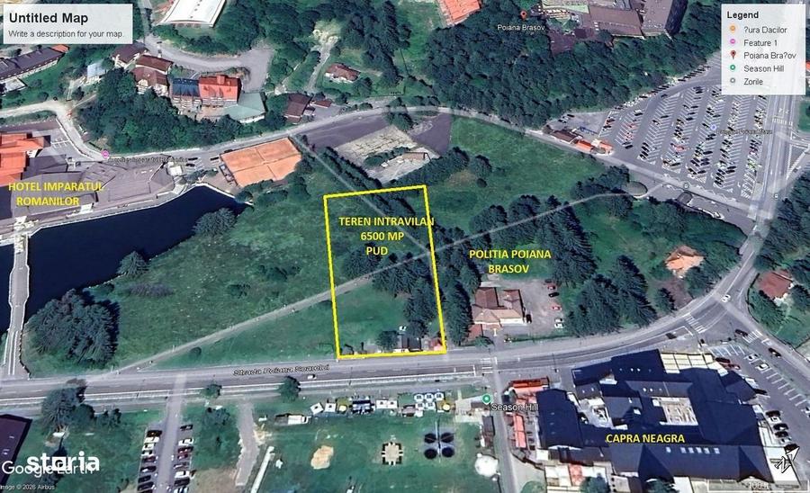 Teren intravilan cu PUD aprobat Central, Poiana Brasov - 7