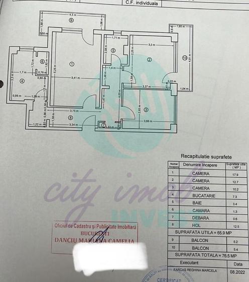 3 camere " LA CHEIE" cu vedere catre Parcul Plumbuita - 20