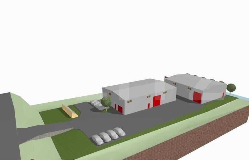 Teren industrial, autorizat pentru 2 hale , Centurii Valcele-Apahida Teren industrial, autorizat pentru 2 hale , Centurii Valcele-Apahida
