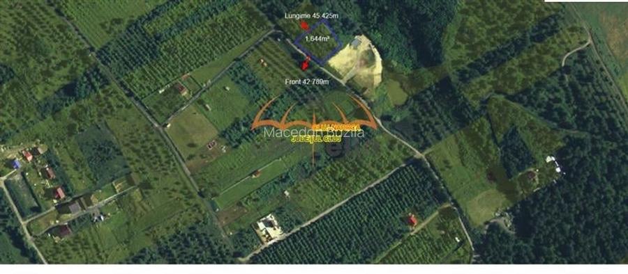 Teren Construcții extravilan de 1644 mp, în Exterior Nord