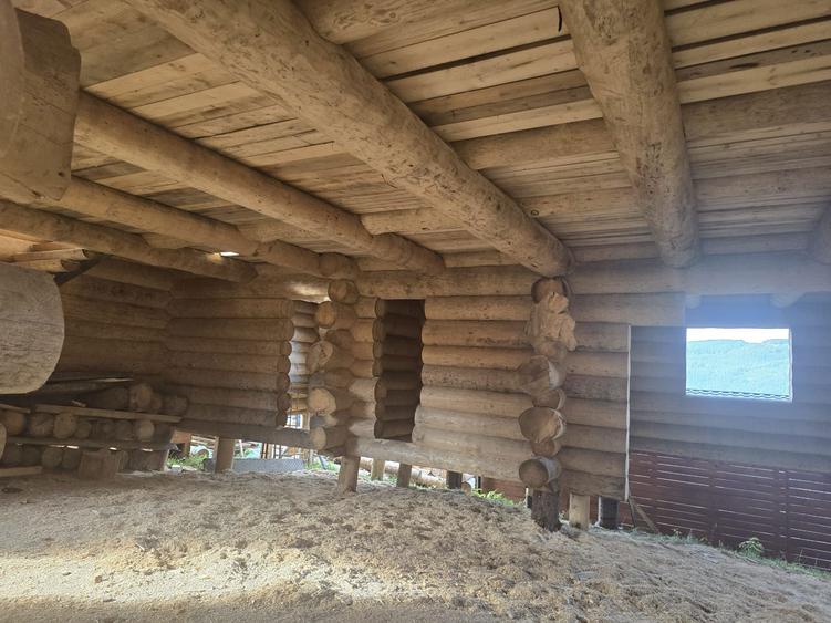 Vand cabana lemn rotund - 3