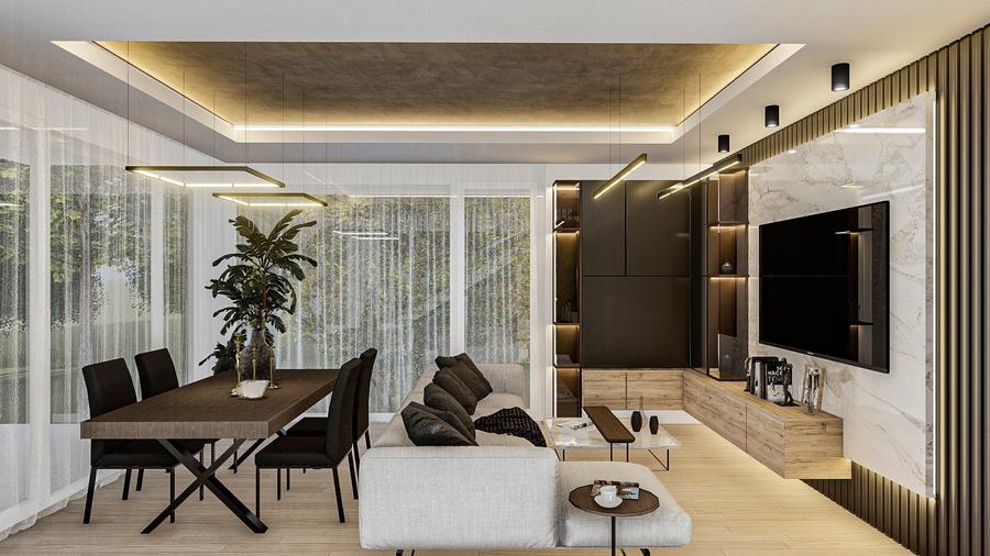 MONARCH SOLEIL -  Casa cu 3 dormitoare, 3 bai, dressing , 2 locuri parcare - 5