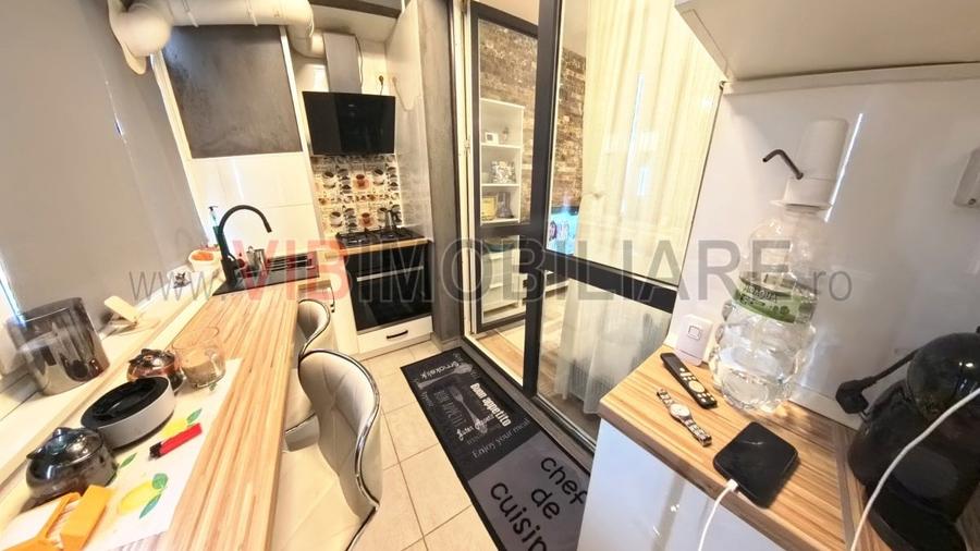 2 camere transformat în 3 -mobilat/utilat complet- Chiajna - 5