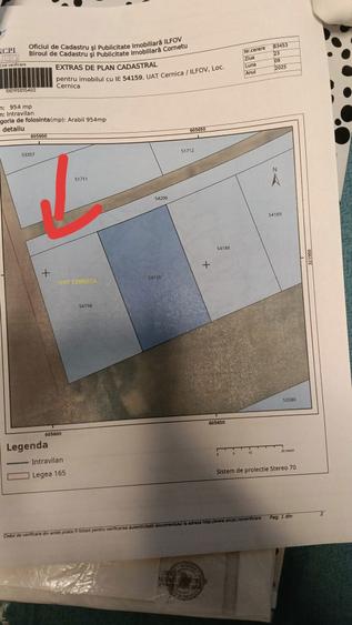 Teren de vanzare Tanganu Cernica - 1