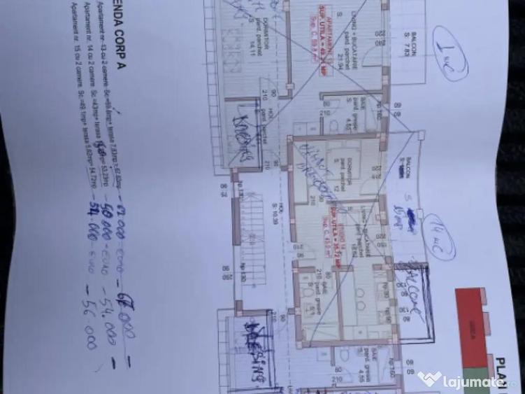 Apartament de vanzare, cu 2 camere, 42 mp, zona Garii - 12