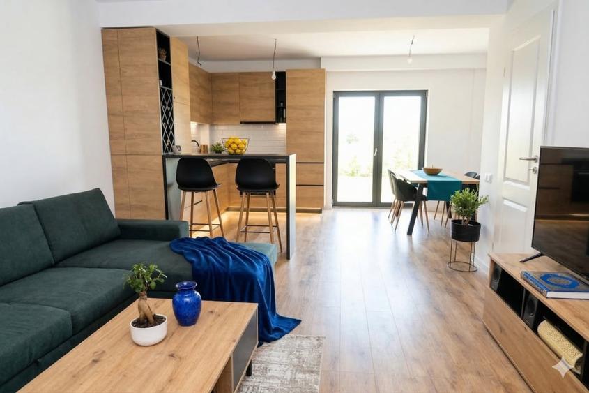 Triplex 3 camere 75mp | 0 comision | Otopeni Odai | mobilat utilat | 30mp curte - 2