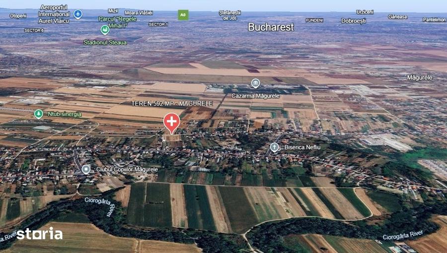 Teren de 592 mp, în Central