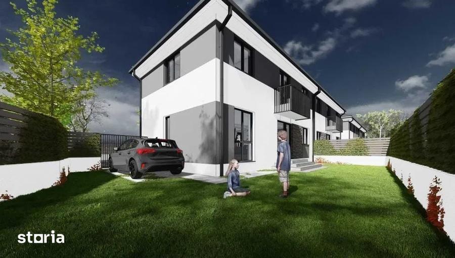 Casă cu 4 camere cu Teren 171 Mp în Florești