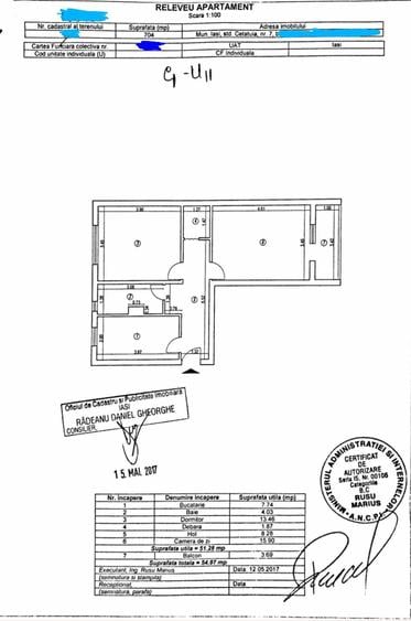 Vand apartament 2 camere Frumoasa - 1