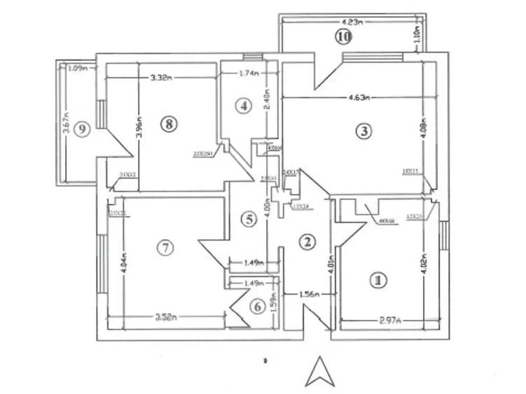 Apartament 3 camere -Otopeni 85m - 1
