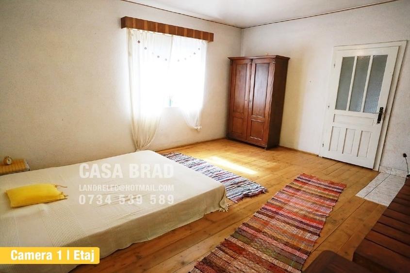 Casa mare cu ~4000mp teren plat, in zona verde, linistita, in orasul Brad, HD - 11