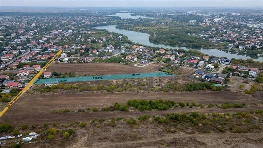 BUFTEA - FLAMANZENI,TEREN 5958 MP,DESCHIDERE 24 M,DOSAR PUZ+AVIZE,TOATE UTILITAT - 4