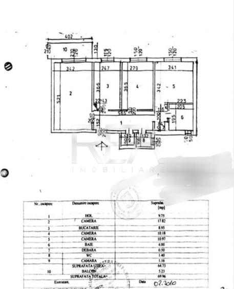 Apartament 3 camere, decomandat, centrala- Crangasi, Str Zboina Neagra - 8
