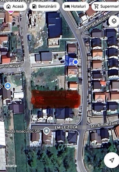 Teren 1380mp dublu front stradal in cartierul tineretului Oradea - 1