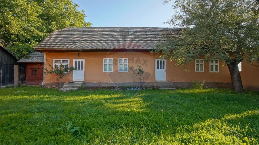 Teren intravilan 7.255 mp +casa rustica - ideal pensiune in Vama Buzau - 7