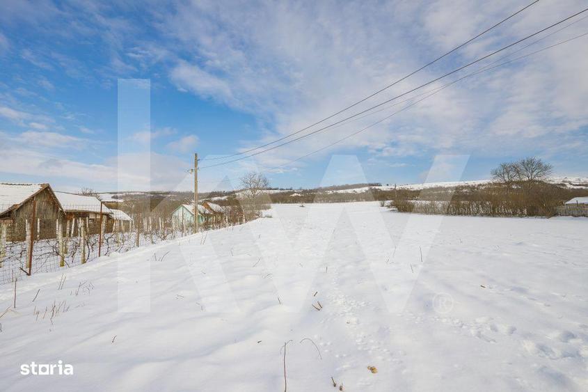Teren intravilan 1152mp, loc de casa, utilitati, loc. Rusi, 20km Sibiu - 2