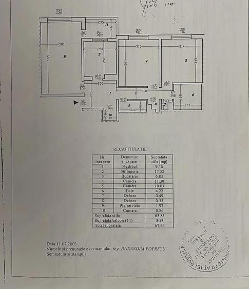 Apartament 3 camere de vanzare Colentina, str. Radovanu, Sector 2 - 4