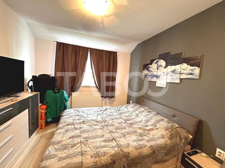 Apartament de vanzare 2 camere mobilat utilat balcon parcare Selimbar - 9