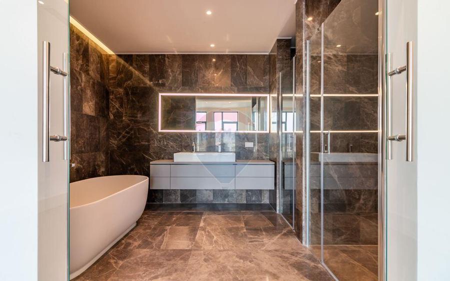 Penthouse spectaculos de vanzare Barbu Vacarescu - 14