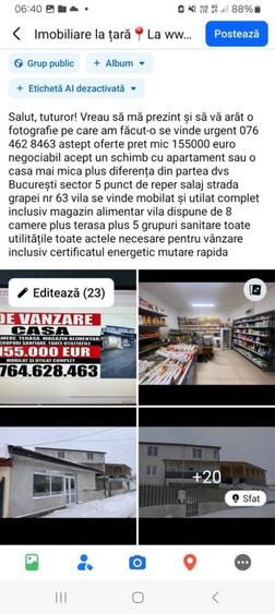 Casa de vanzare +Magazin Activ - 2