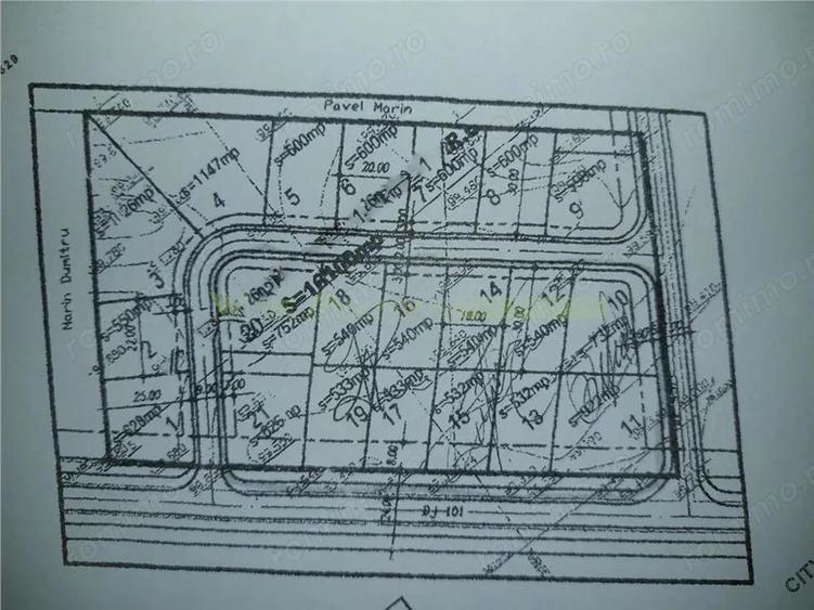 Teren 16100 mp de vanzare, Gruiu Snagov. Pret NEGOCIABIL - 1