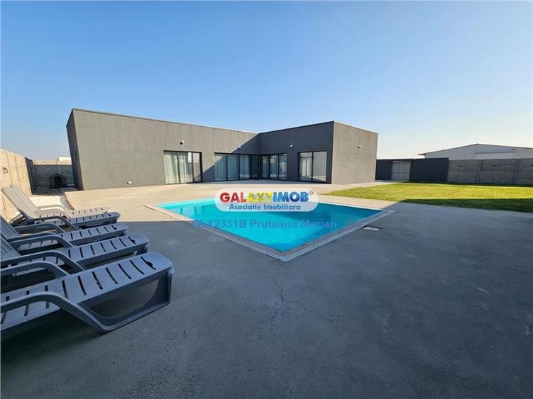 Vanzare casa de Lux cu piscina in aer liber situata in comuna Clinceni - 30