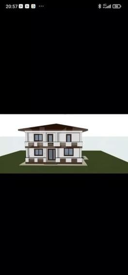 Proiect Casa + garaj in constructie – teren 553 mp, Holboca - 1