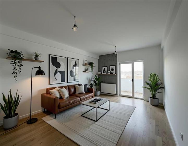 Intabulat! 3 camere,  decomandat, loc de parcare, 72mp, Hlincea - 1