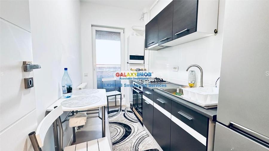 Garsoniera DUBLA  | Bragadiru | 340 euro | dormitor+living