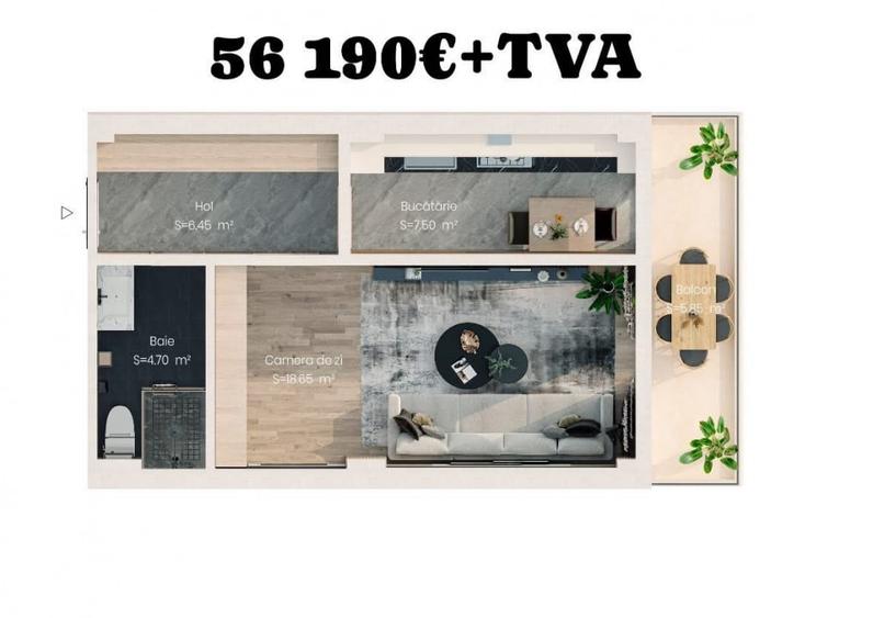 Proiect NOU - Apartamente de vanzare - Valea Lupului Bloc 4 etaje cu lift - 4