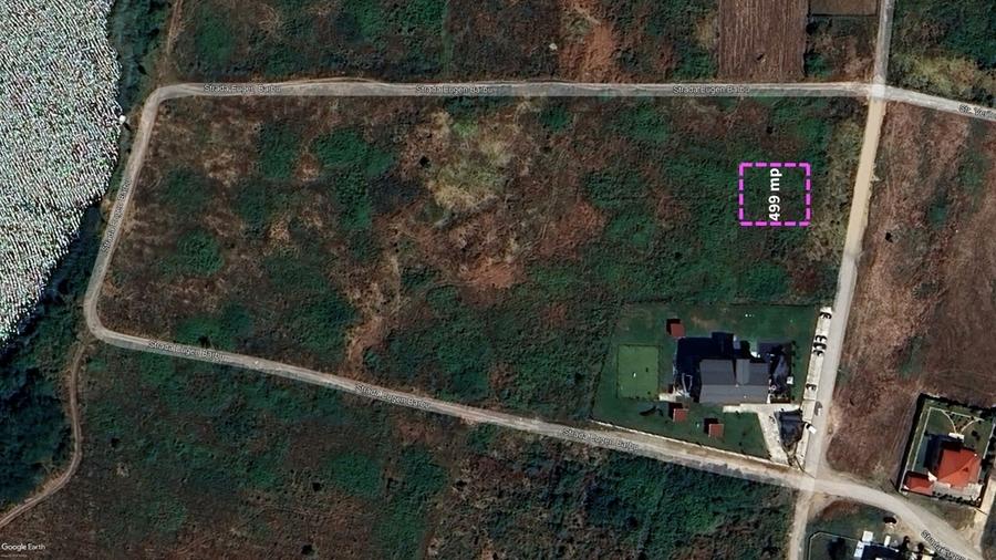 Mogosoaia, teren intravilan 499 mp cu PUZ aprobat, P+2+M - 7