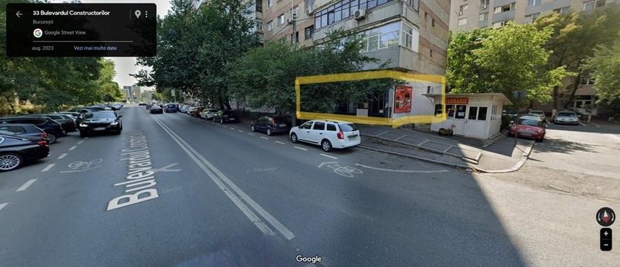 Bdul Constructorilor 26, Vitrina 10 m în stație STB, vad, fost PROFI, curent 380 - 1