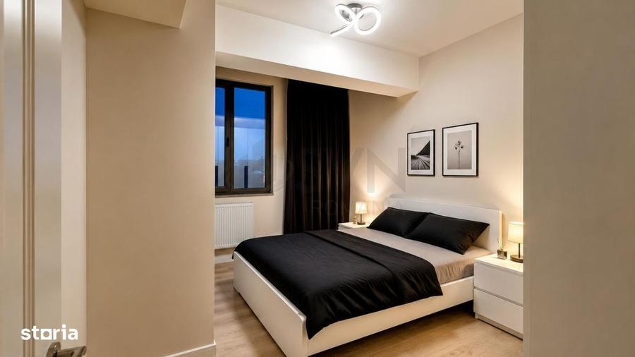 Apartament cu 3 camere semidecomandat, mobilat în Sisești