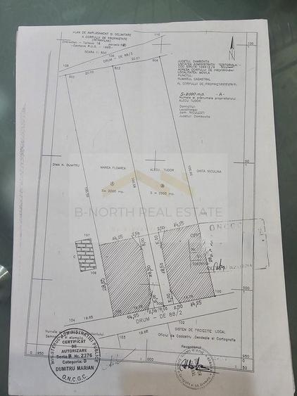 Teren Construcții intravilan de 1700 mp, în Movila (Niculești)