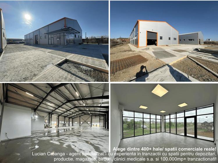 Spațiu industrial, de 583 mp, în Lețcani
