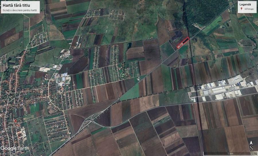 Teren  si lac in Harman - 6