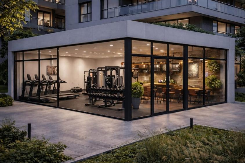 Spatiu Comercial 200 mp –Complex PREMIUM | front stradal Bd. Pipera - 1